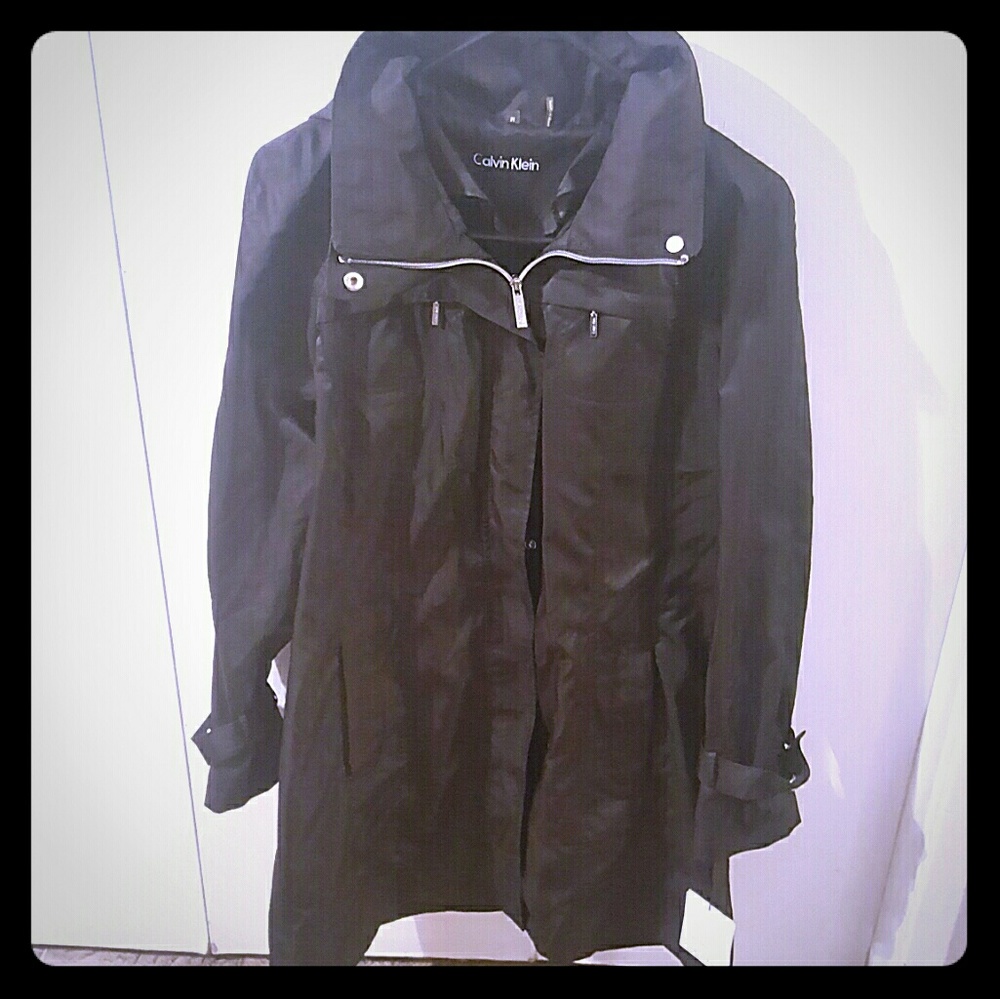 Calvin Klein rain coat